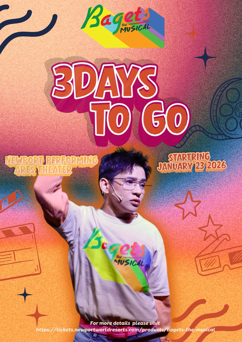 3 days to go bago natin mapanood so Gilbert. From Sample performance to bigger and grandest stage. 🌟🧡

For more details please visit 
bit.ly/3ZbPQQM

#ALAMAT_TOMAS #ALAMAT 
#BAGETSTHEMUSICAL #JustGotLuckyToKnowGilbert