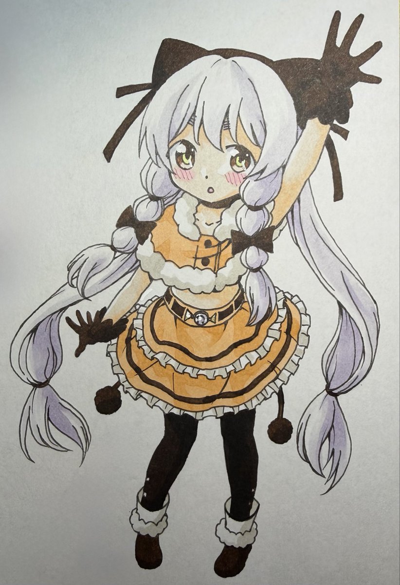 全身なぎさちゃん描いてみました
思ったより描けてるのでは…！？（ソウルジェムがカピカピしてますけどw