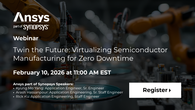 Join our upcoming webinar to discover how Ansys Digital Twin technology is revolutionizing predictive maintenance, reducing costs, and keeping production running smoothly. bit.ly/4jLeVvk