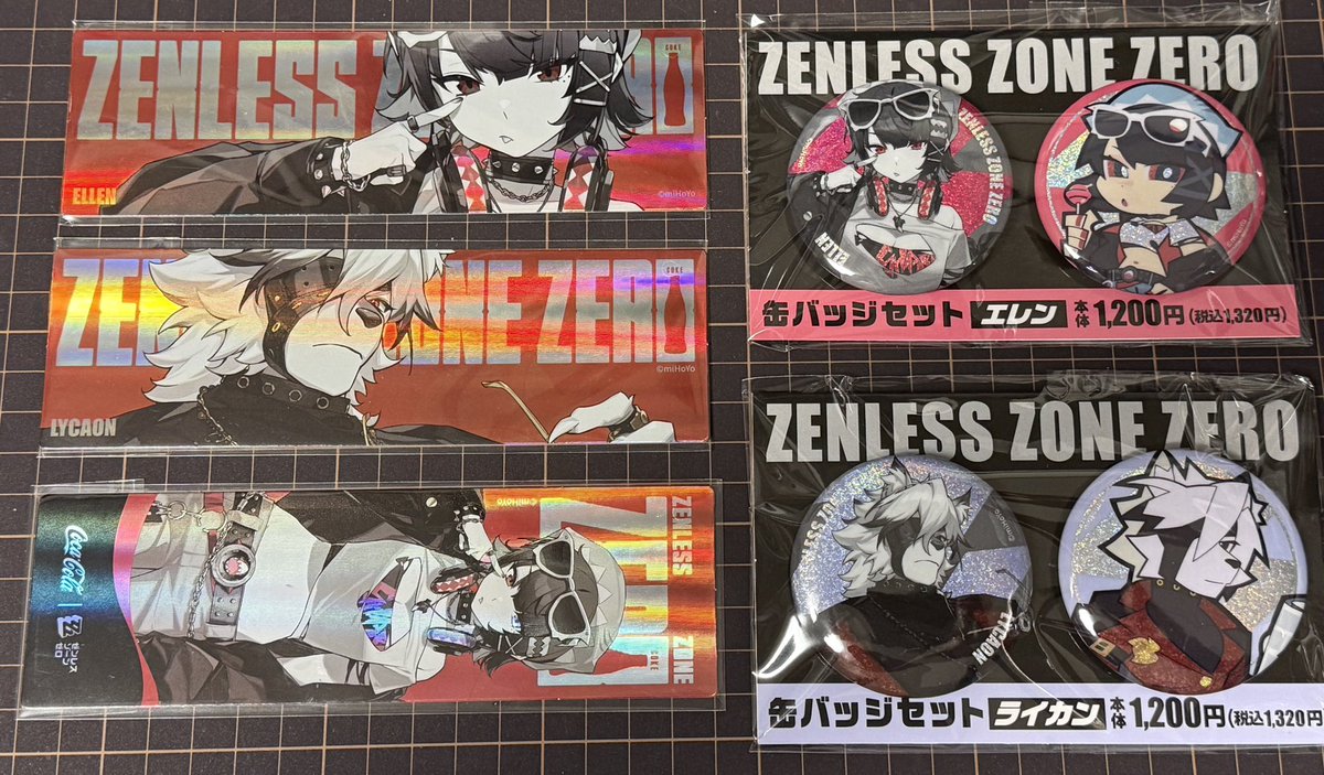 仕事帰りに寄ってみたのですがアクスタは無かったー せっかくなので缶