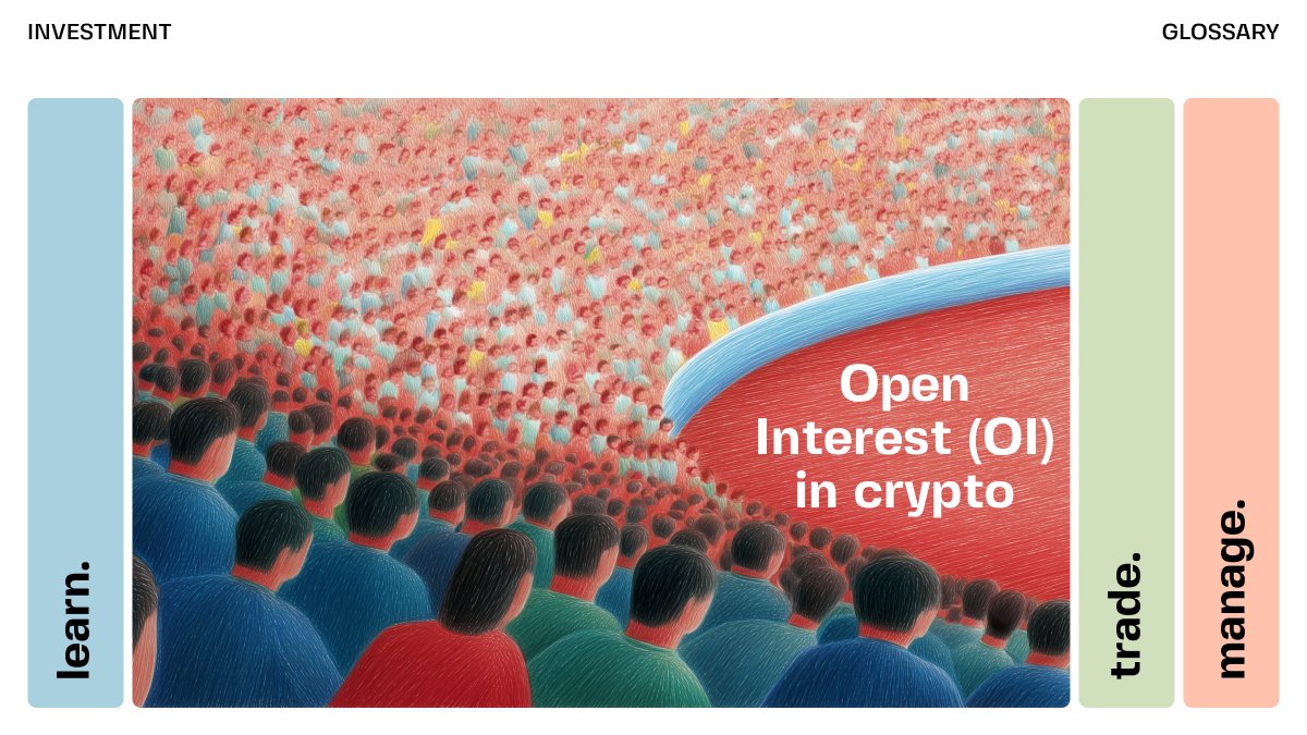 Clapp Glossary: Open Interest (OI) in Crypto📚 💡Open Interest (OI) is like  a real-time popularity gauge for a crypto derivatives contract — it tracks  the total number of active, unsettled trades (like