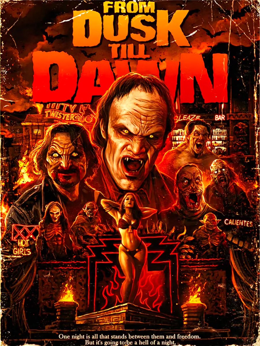 From Dusk Till Dawn (1996) 
Art by Samhain1992.