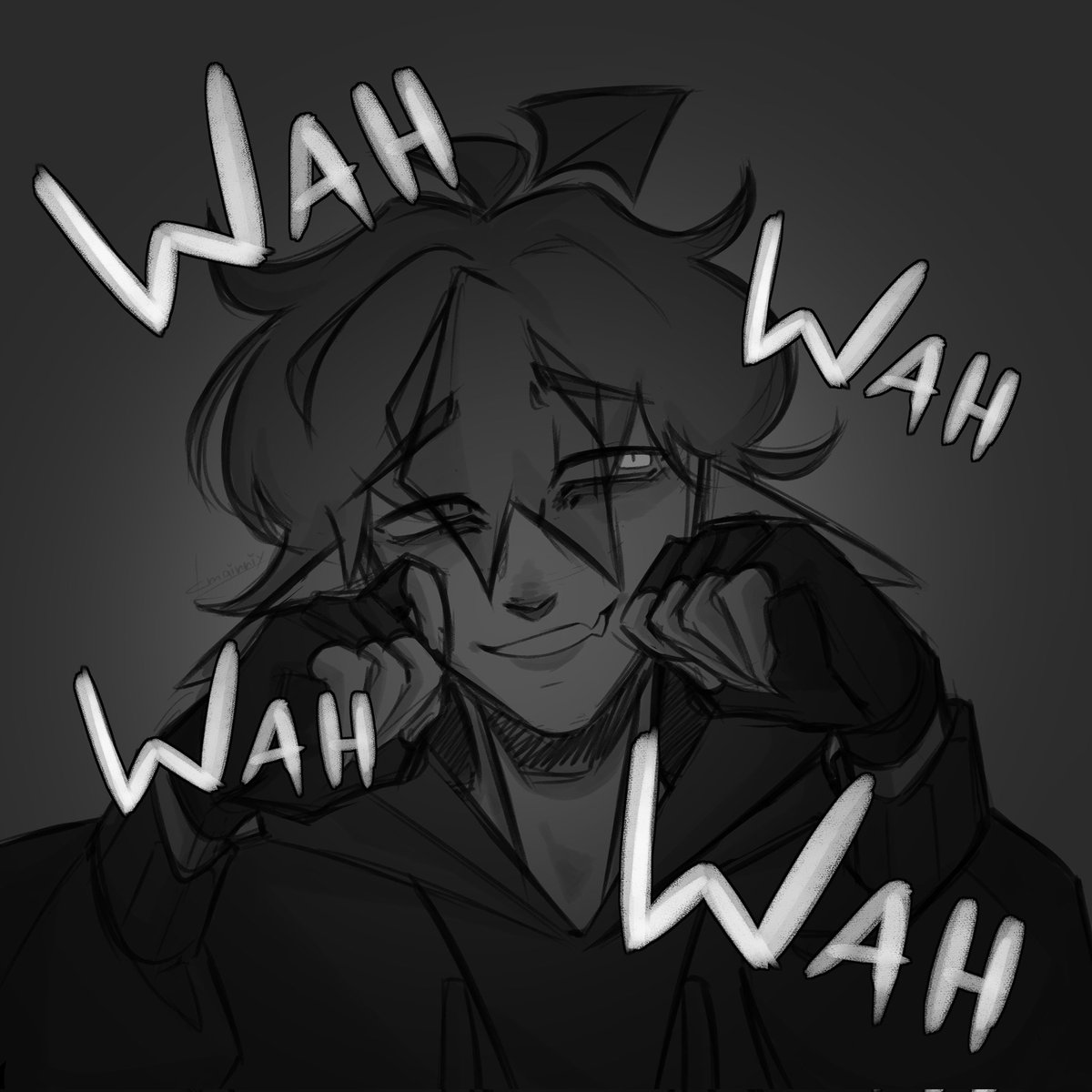 Smol sketchy tiktok trend, because this song by the wonderful IronMouse got stuck in my head. 

#Ironmouse #originalcharacter