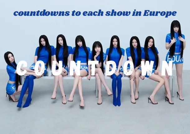 THIS IS FOR TOUR EUROPE tweet media