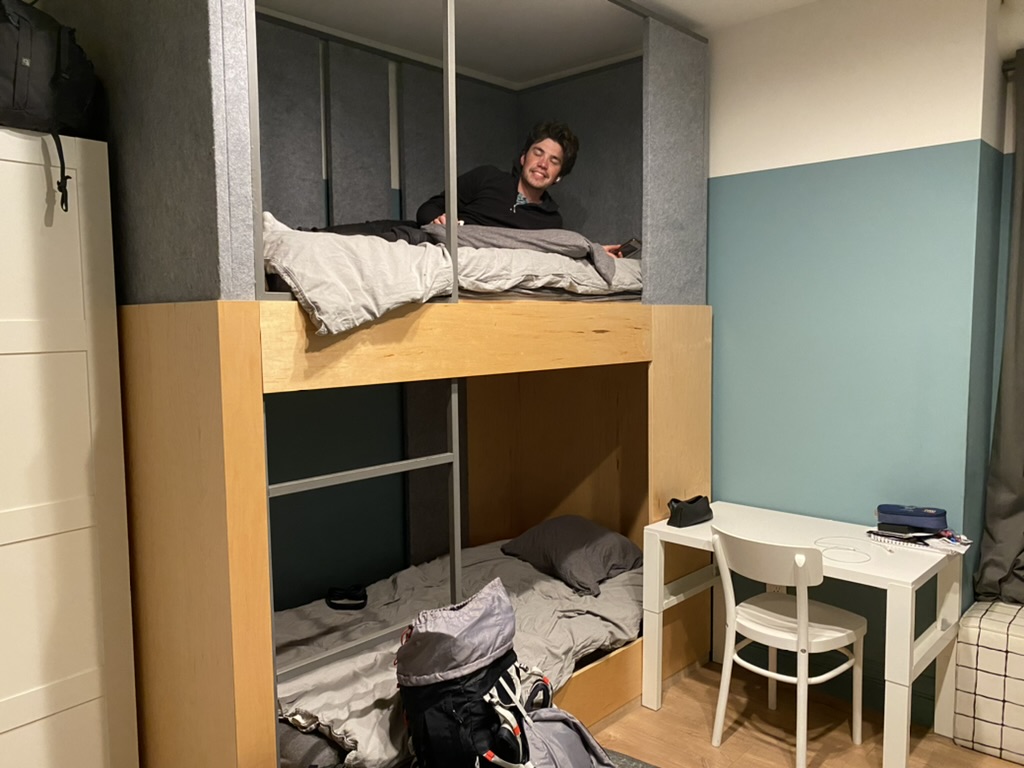 When I moved to San Francisco, I came with a trekking backpack and small savings from internships. My co-founder and I lived in bunk beds. For over two years. That's how cheap we were.
We had to be. We were basically bootstrapping, burning maybe $25K a year each in one of the