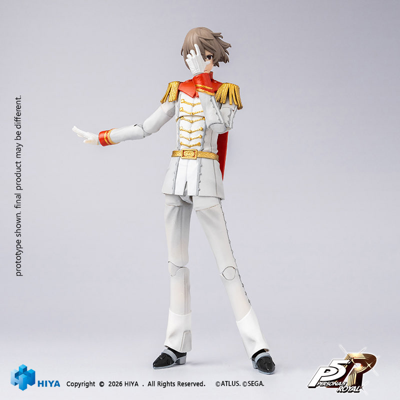 ScrambledFaz's tweet image. Persona 5 Royal - Hiya Toys Prince Akechi figure announced