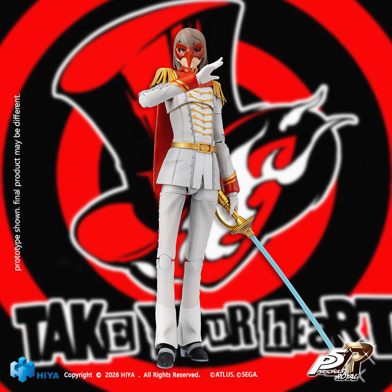 ScrambledFaz's tweet image. Persona 5 Royal - Hiya Toys Prince Akechi figure announced