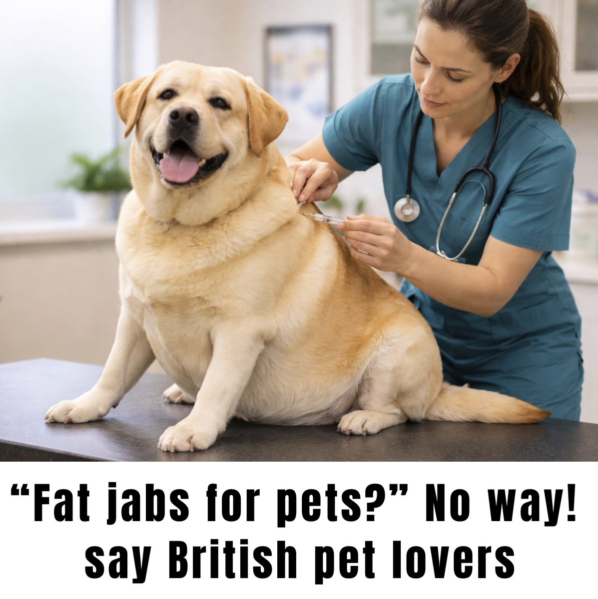 “Fat jabs for pets?” Not on your nelly, say British pet lovers 🐾

From slimming injections to appetite-suppressing implants, new weight-loss trends for cats and dogs are raising eyebrows. 

🔗 petsmag.co.uk/brits-say-no-t…

#pethealth #HealthyPets