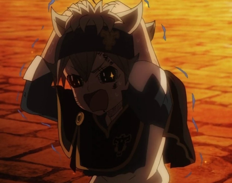 ASTA when his anti magic doesn't work because Shiki doesn't use magic, so now he has to face the raw strength of a Universe buster 
#BlackClover #EdensZero