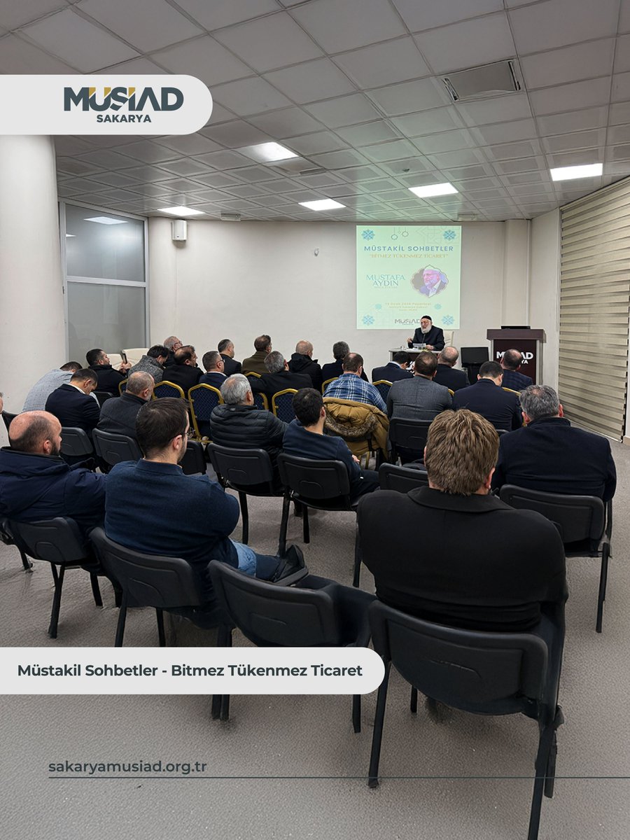 📌 Mustafa Aydın (<a href="/mustafaaydin313/">Mustafa Aydın</a>) Hocamız ile Müstakil Sohbetler kapsamında düzenli olarak gerçekleştirdiğimiz konferanslar serisi, bu hafta “Bitmez Tükenmez Ticaret” başlığıyla sona erdi.

Ahlak, emek ve bereket ekseninde yürüdüğümüz bu yolculukta; bizlere yol gösteren,