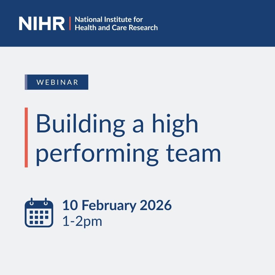 National Institute for Health and Care Research tweet media