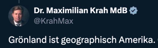 Dr. Maximilian Krah ist geographisch im Arsch von Donald Trump.