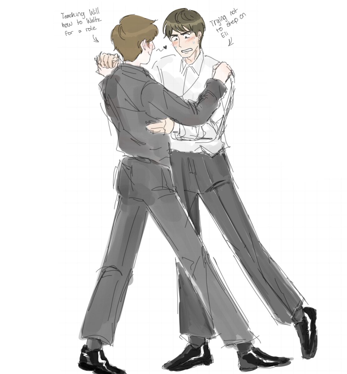 AMORous_art's tweet photo. EliWill whiteboard doodle

#EliSunday #WilliamBandy #EliWill #HolyReel https://t.co/apGHoFmwCJ