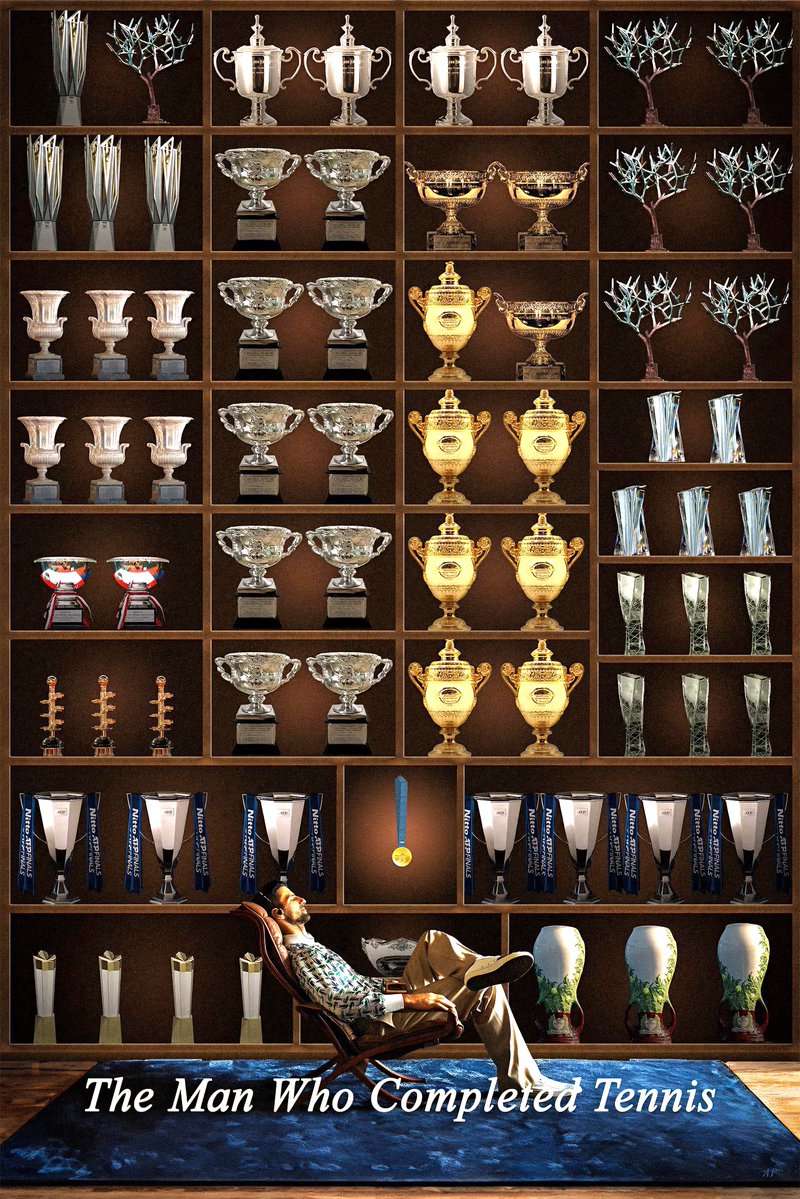 Globalstats11's tweet image. Top 20 Greatest Men in Tennis History 🎾

1. 🇷🇸 Novak Djokovic - 24 Grand Slams
2. 🇨🇭 Roger Federer - 20 Grand Slams
3. 🇪🇸 Rafael Nadal - 22 Grand Slams
4. 🇺🇸 Jimmy Connors - 8 Grand Slams
5. 🇺🇸 Ivan Lendl - 8 Grand Slams
6. 🇺🇸 Pete Sampras - 14 Grand Slams
7. 🇺🇸 John McEnroe - 7…