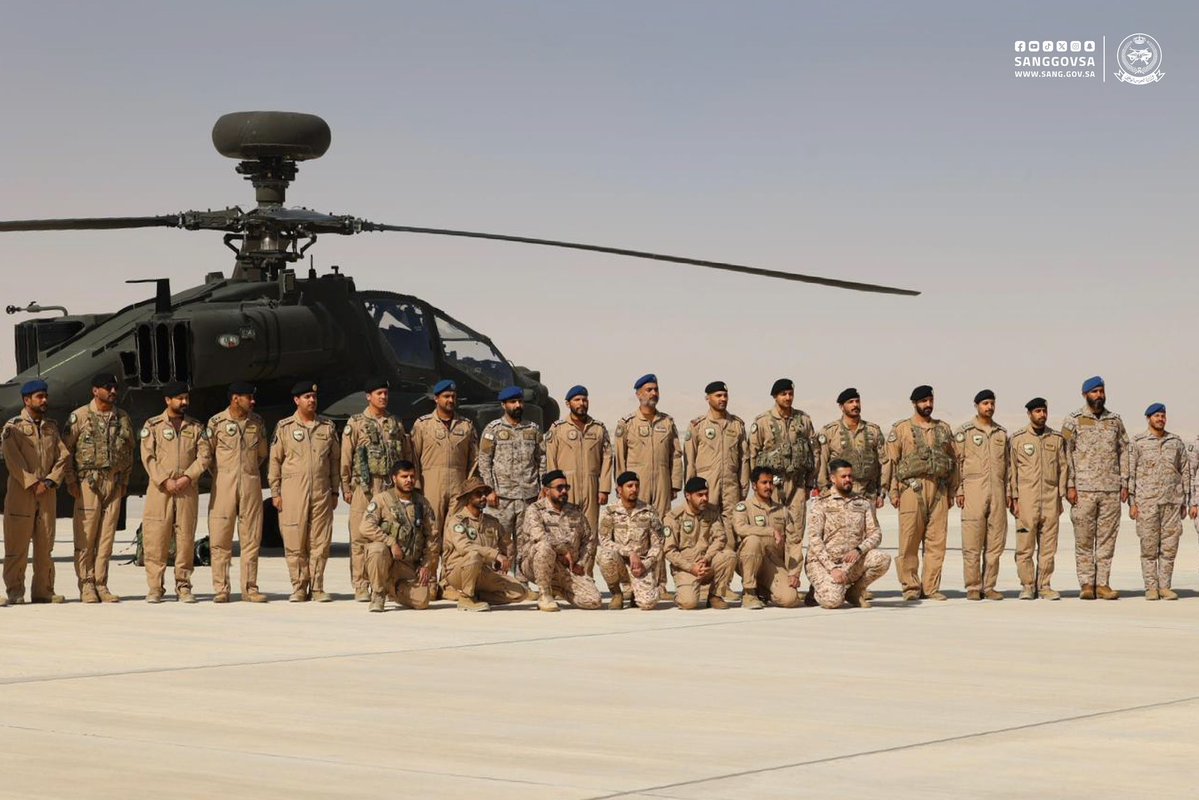 sanggovsa's tweet image. جانب من وصول طيران #وزارة_الحرس_الوطني إلى مركز الحرب الجوي؛ استعداداً للمشاركة في مناورات تمرين #رماح_النصر_2026، الذي يُنفَّذ في مركز الحرب الجوي بالقطاع الشرقي، بهدف تعزيز العلاقات العسكرية، وتبادل الخبرات، وتوحيد مفاهيم العمليات الجوية المشتركة.
