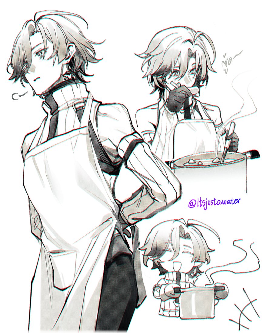 คุณดูเครียดๆนะ จิบน้ำก่อนสิ tweet media