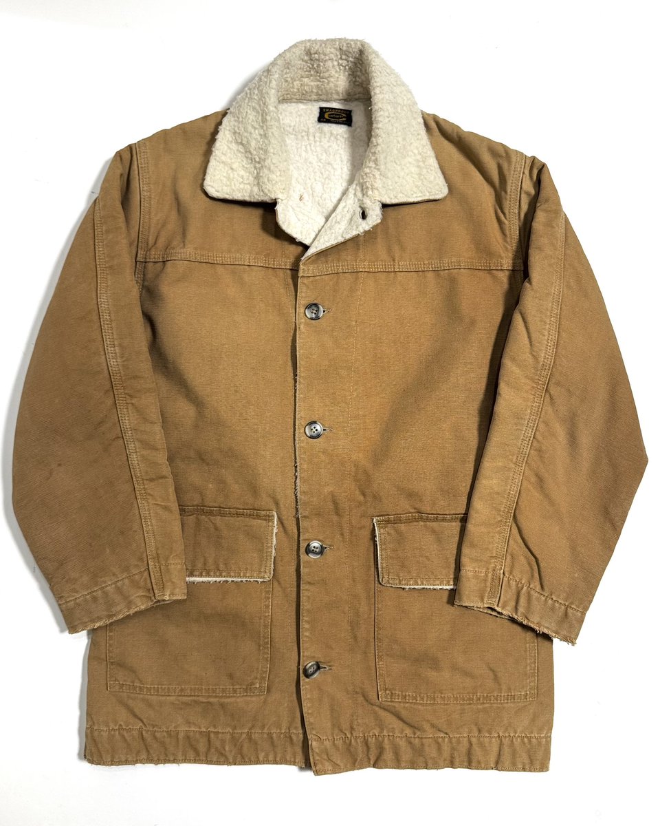 70s CARHARTT DUCK BOA JACKETです。 サイズ 40 肩幅 47cm 身幅 59cm