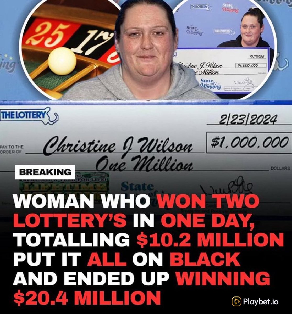 Apparently the tutorial is simple:

1. Win the lottery

2. Do it again

3. Put it all on black

$10.2M → $20.4M

Casino difficulty: casual mode 😼
(Not financial advice. Obviously.)