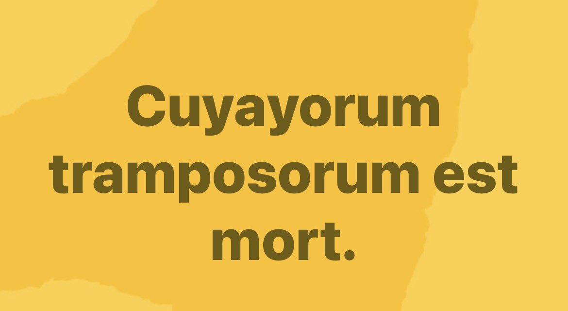 Desflecatum per toratum