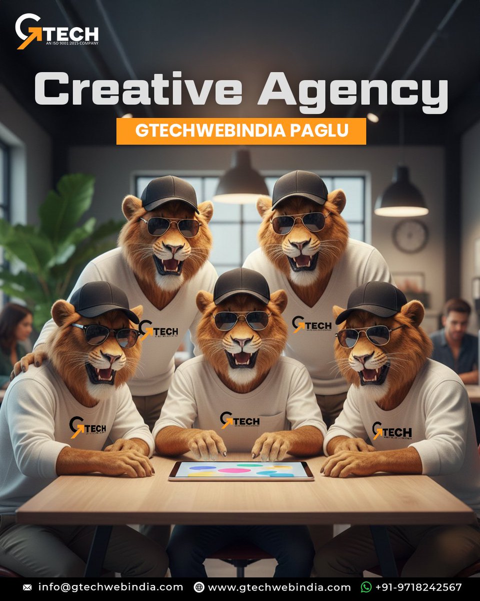 We are 𝐆𝐓𝐞𝐜𝐡 𝐖𝐞𝐛 𝐈𝐧𝐝𝐢𝐚 —
Not just marketers, we’re 𝐠𝐫𝐨𝐰𝐭𝐡-𝐨𝐛𝐬𝐞𝐬𝐬𝐞𝐝 𝐩𝐚𝐠𝐥𝐮𝐬𝐬. 😎🎀

.
.
.
#gtechwebindia #advertising #paglu #trend #team #teamgtech #socialmedia #digitalmarketing #contentcreation #agency #explore #trendingpost