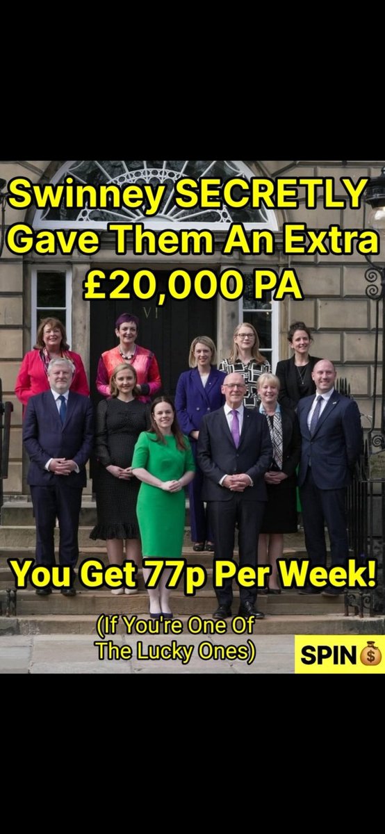 And some people are still thinking of voting for corruption. Unbelievable.