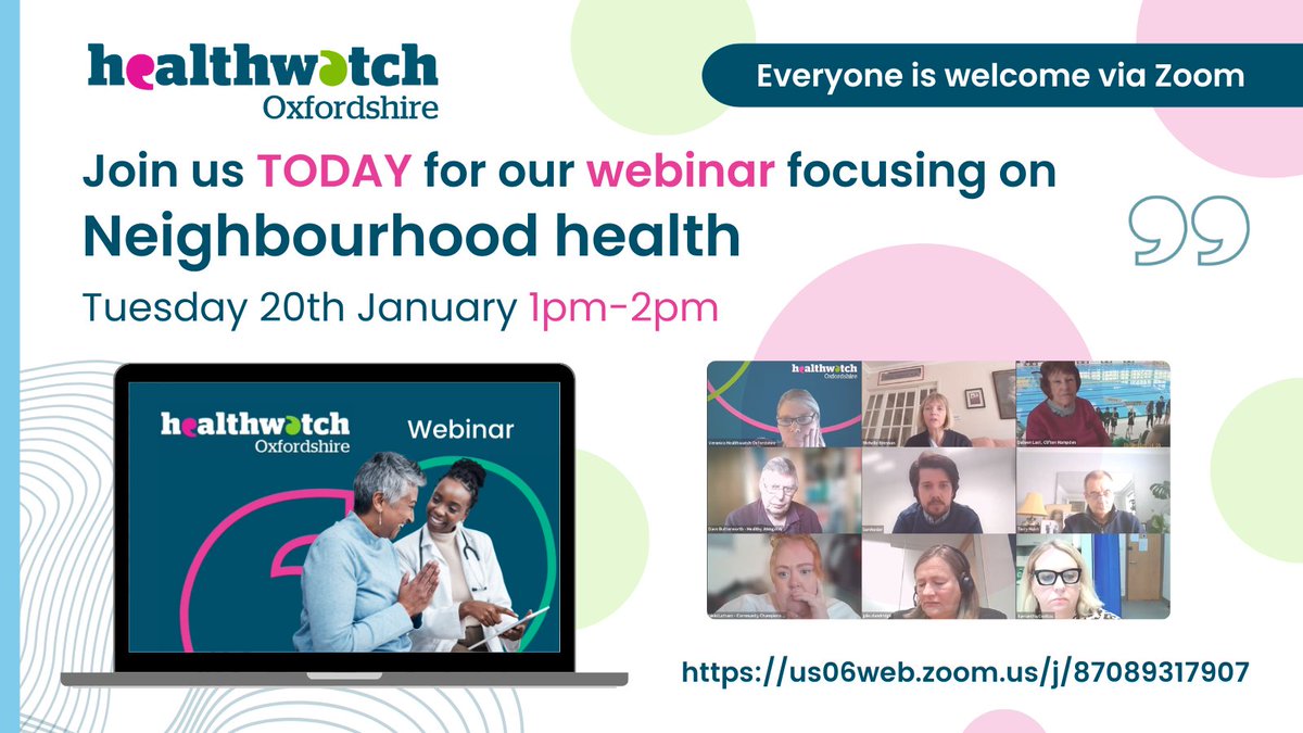 HealthwatchOxon tweet media