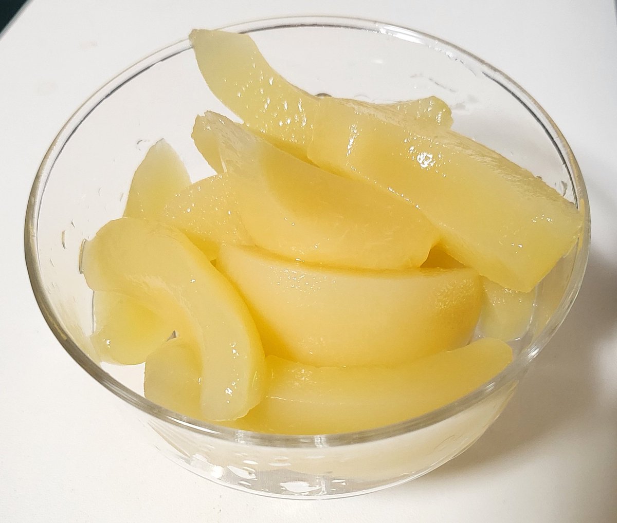 桃美味しかった( *ˊᵕˋ*) 〜ᐝ