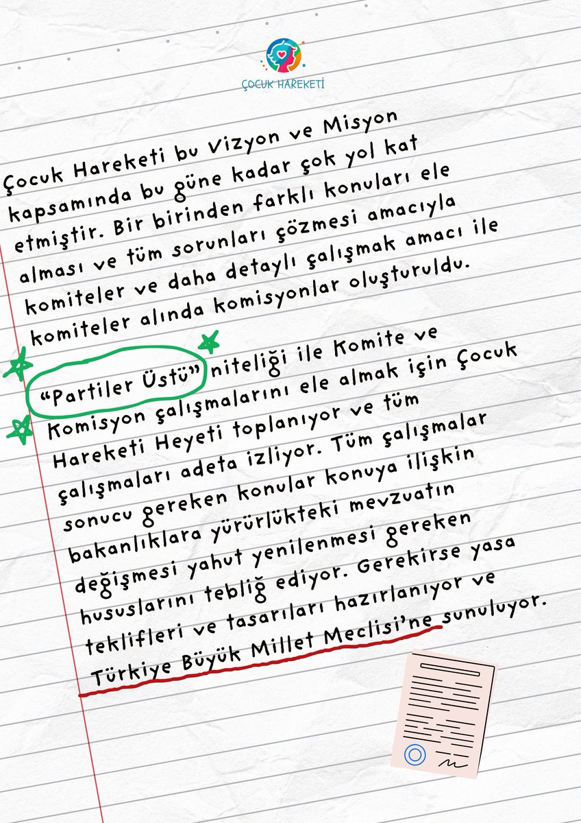 Çocuk Hareketi Danışma Kurulu Üyesi değerli <a href="/doruktunaonay/">Doruk Tuna ONAY</a>  yazdı...

Hareketi, bir de çocuklardan dinleyelim 😊

#çocuk #çocukhareketi #tbmm #haber