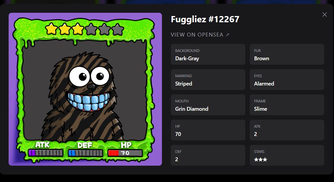 Ripped another <a href="/fuggliez/">fuggliez</a> pack and got this dope legend 🔥