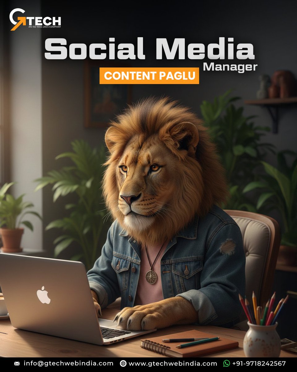 GtechWebIndia's tweet photo. We are 𝐆𝐓𝐞𝐜𝐡 𝐖𝐞𝐛 𝐈𝐧𝐝𝐢𝐚 —
Not just marketers, we’re 𝐠𝐫𝐨𝐰𝐭𝐡-𝐨𝐛𝐬𝐞𝐬𝐬𝐞𝐝 𝐩𝐚𝐠𝐥𝐮𝐬𝐬. 😎🎀

.
.
.
#gtechwebindia #advertising #paglu #trend #team #teamgtech #socialmedia #digitalmarketing #contentcreation #agency #explore #trendingpost https://t.co/OveiiM8UKl