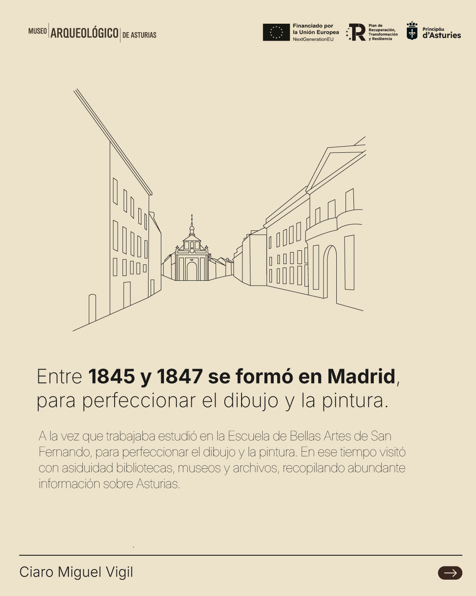 marqueologicoas's tweet photo. 🏛️ Agradecemos el inmenso legado de la figura de Ciriaco Miguel Vigil, cuyo trabajo fue vital para nuestro museo 🙏📜
 📅 Miércoles a domingo
 🎟️ ¡Entrada gratuita!
 #MuseoArqueológicoDeAsturias #Historia #Cultura #Patrimonio https://t.co/2Nzva4QJp8