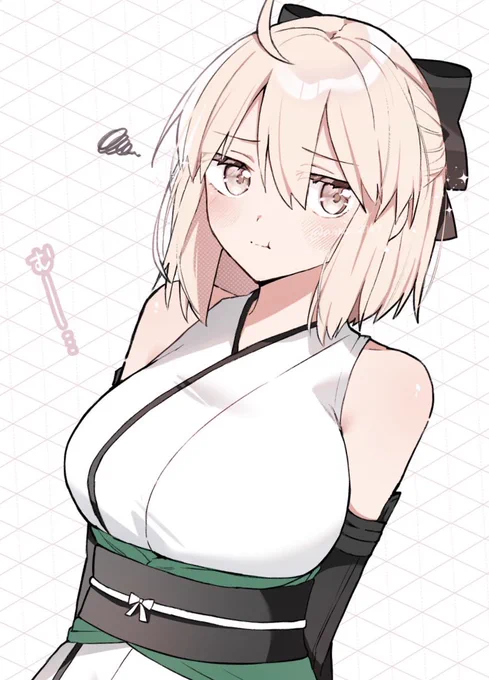 やきもちな沖田さん…
