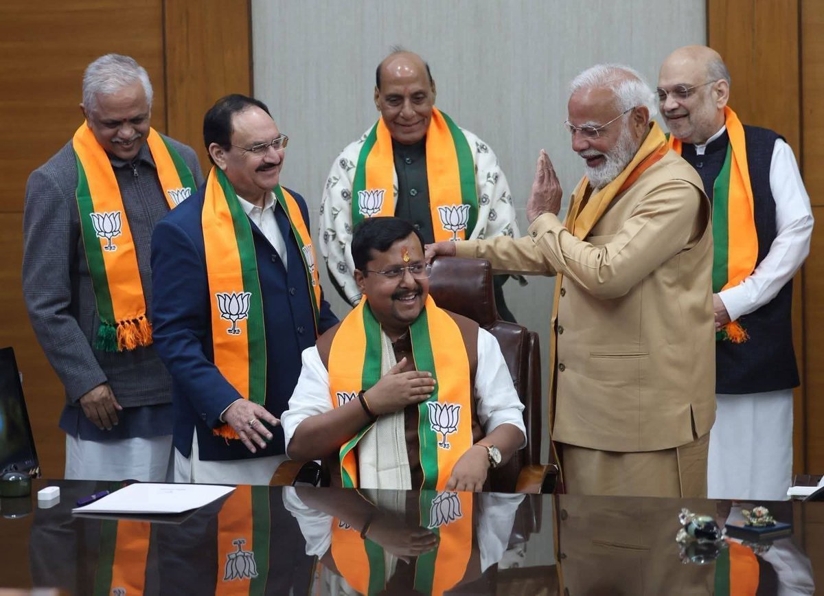 #BharatiyaJanataParty (BJP) 
#NarendraModi 
#AmitShah 
#RajnathSingh 
#JPNadda 
#SanthoshBL