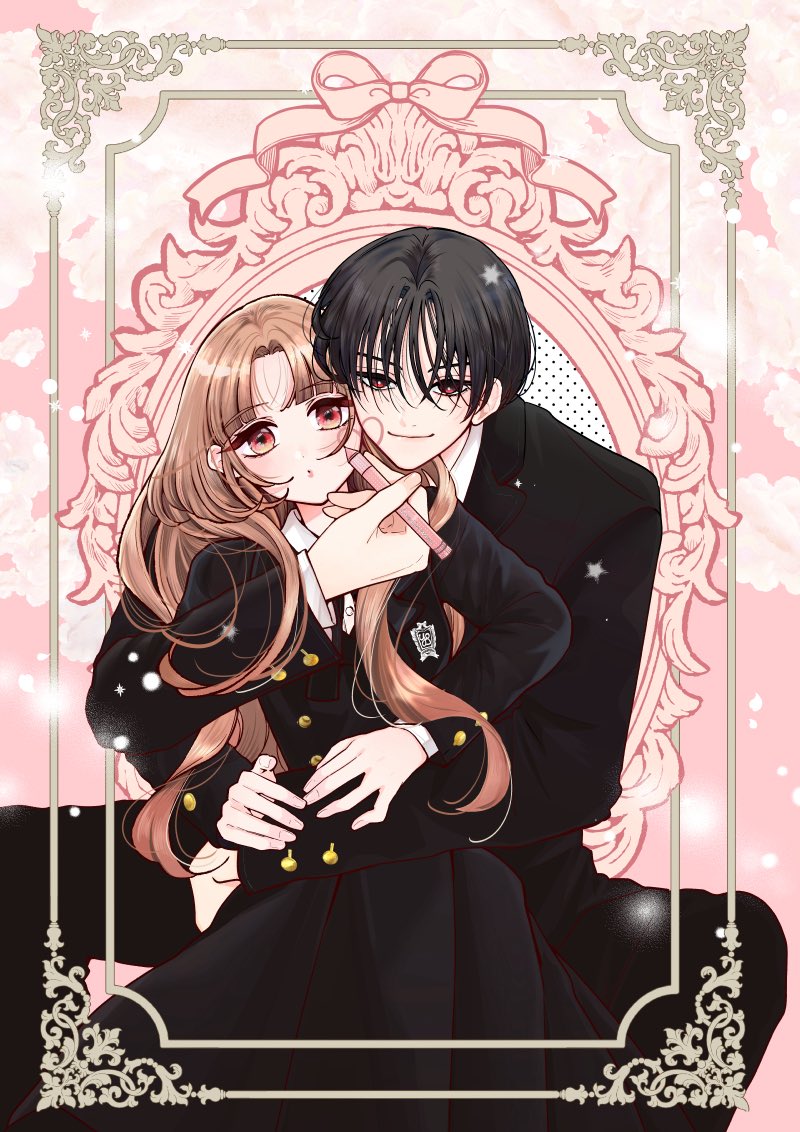 🔔本日発売花とゆめにて新連載🩷
　　　#愛を誓うには早すぎる　
新たなる2人もよろしくお願いします🙇！