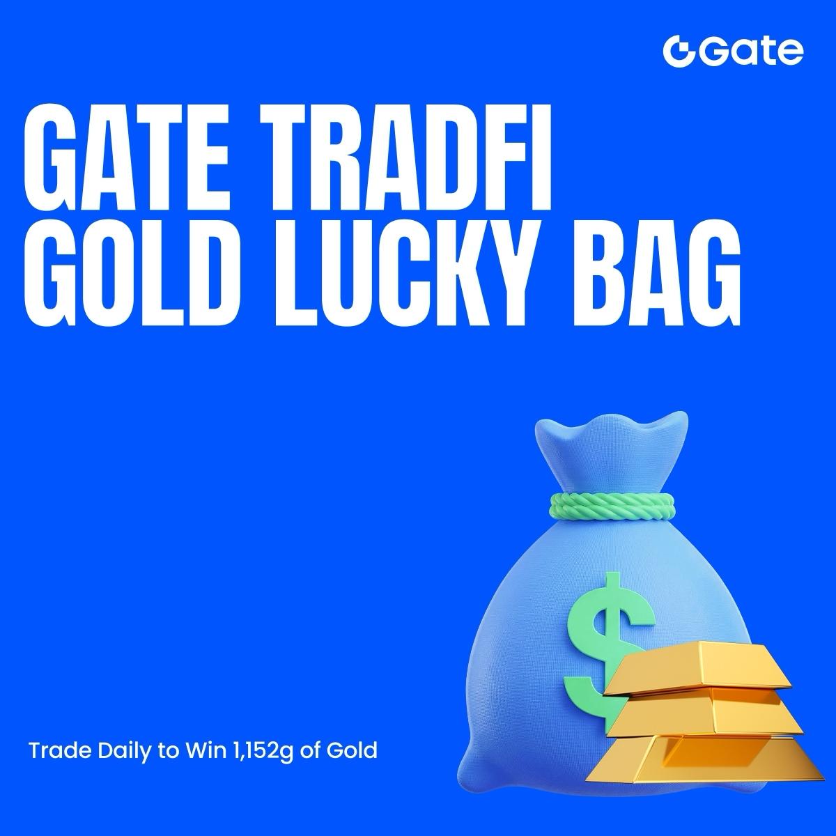 Gold rewards are now part of daily trading on Gate TradFi. 🎁 1,152g of gold  will be distributed through automatic lucky draws ⏱ A draw runs every 10  minutes 💰 One TradFi