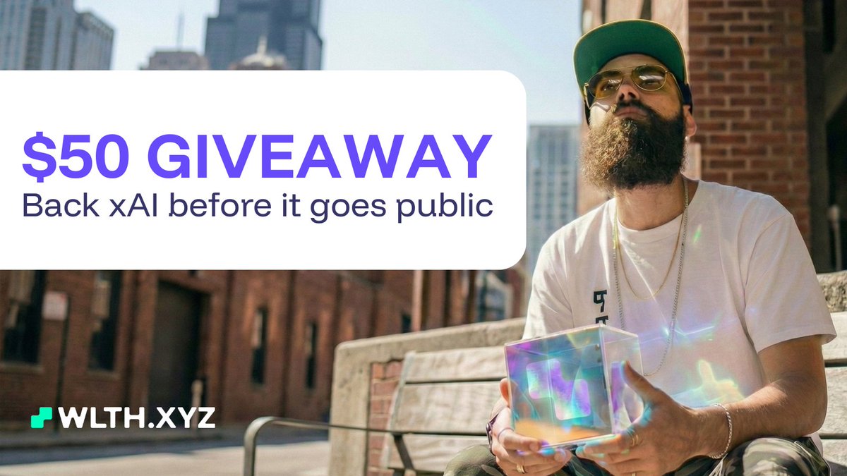 EarnToOwn's tweet image. $50 Pre IPO Slice Giveaway. One question.

Most people only see private companies once they are already public.

WLTH gives access before that point. Real backed equity, not synthetic exposure.

Which private company would you want access to before IPO?

To enter:
- follow…