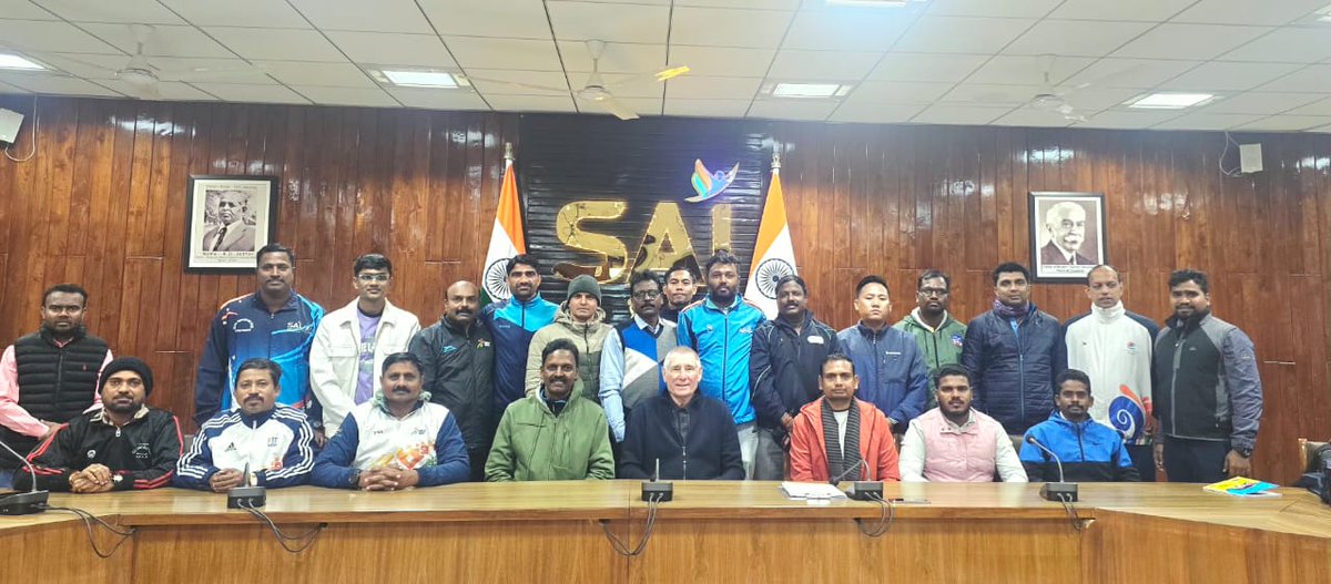 NagaAthletics's tweet photo. Two officials of the Nagaland Athletics Association, Mr. B. Bongshet Phom and Mr. Tokuho Sumi, successfully participated in the AFI Starters’ Course held at NSNIS, Patiala.
#NagalandAthletics #AthleticsIndia #AFI #TechnicalOfficiating #CapacityBuilding #SportsDevelopment #NSNIS https://t.co/Yn1YbxxROj