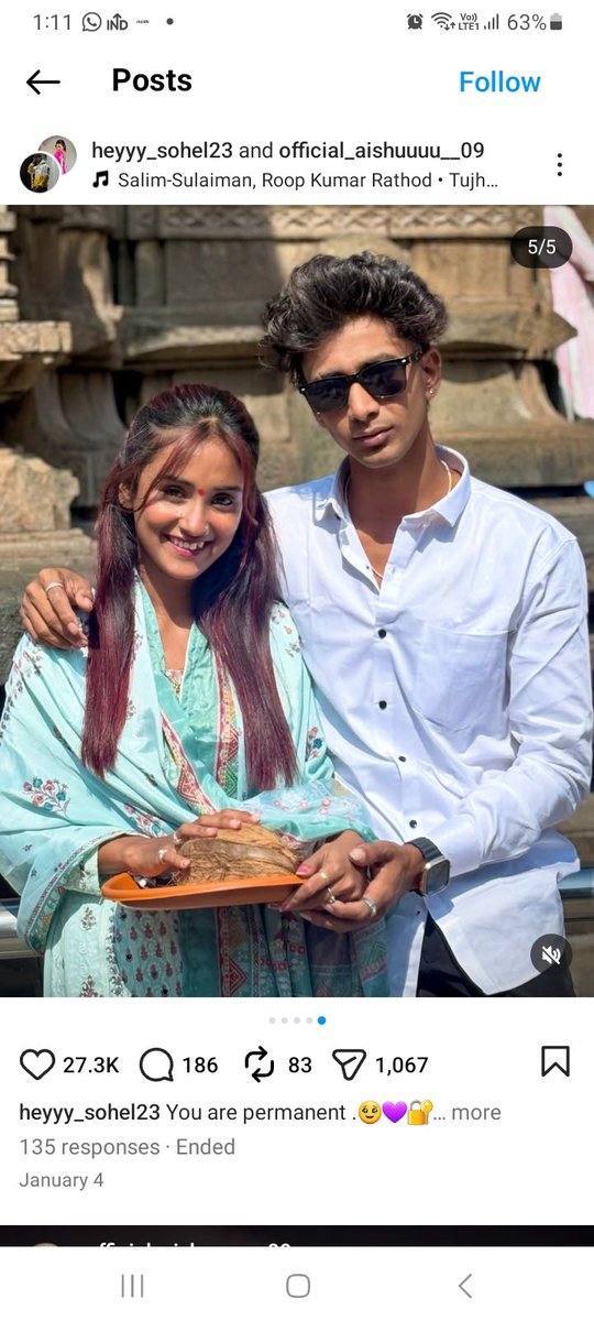 Randomramsena's tweet image. A girl who publicly displays Hindu mantras like “Shri Ganeshaya Namah” in her bio,
later starts posting “Allah Allah” along with images from Mecca and Medina.

Personal belief is a choice.
But using religious identity selectively on social media raises serious questions.

What…