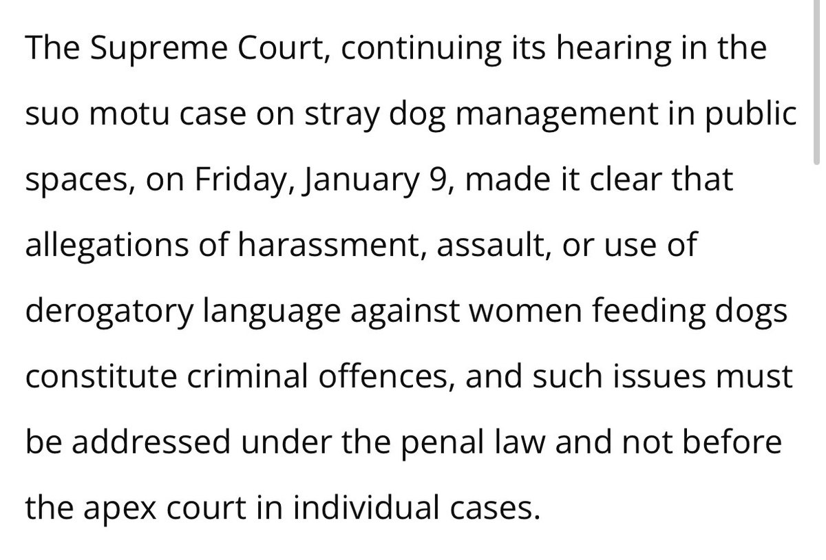 fnatic_shank's tweet photo. Judicial misogyny on display! @indSupremeCourt irked by Maneka Gandhi’s criticism of court orders & ‘body language’ in podcasts! Not by harassment of women feeders! They won’t reprimand VijayGoel for inciting violence against feeders but lil egos got hurt when Gandhi exposed them https://t.co/n4qoPaVXL3