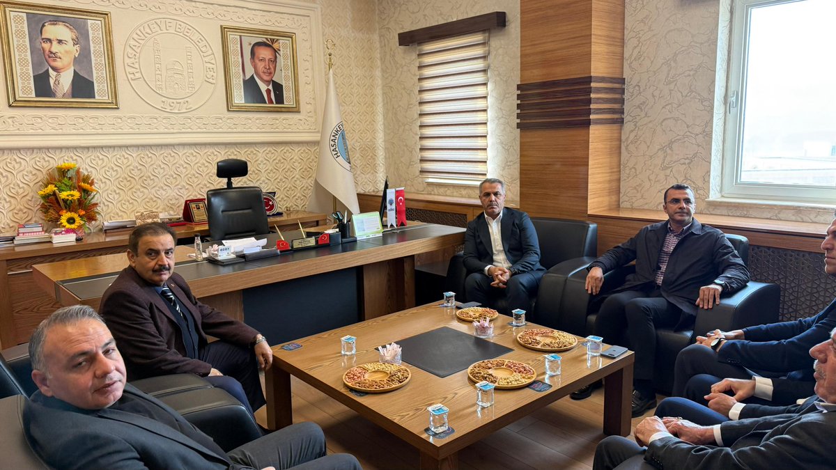 📍 Hasankeyf Kaymakamlığı
📍 Hasankeyf Belediyesi

Hasankeyf Kaymakamımız Mehmet Ali İmrak ve Hasankeyf Belediye Başkanımız Hamit Tutuş'u, teşkilat mensuplarımızla birlikte ziyaret ettik.

Tarih ve doğanın iç içe geçtiği Hasankeyf’imizin turizm potansiyelini artırmak, ilçemizi