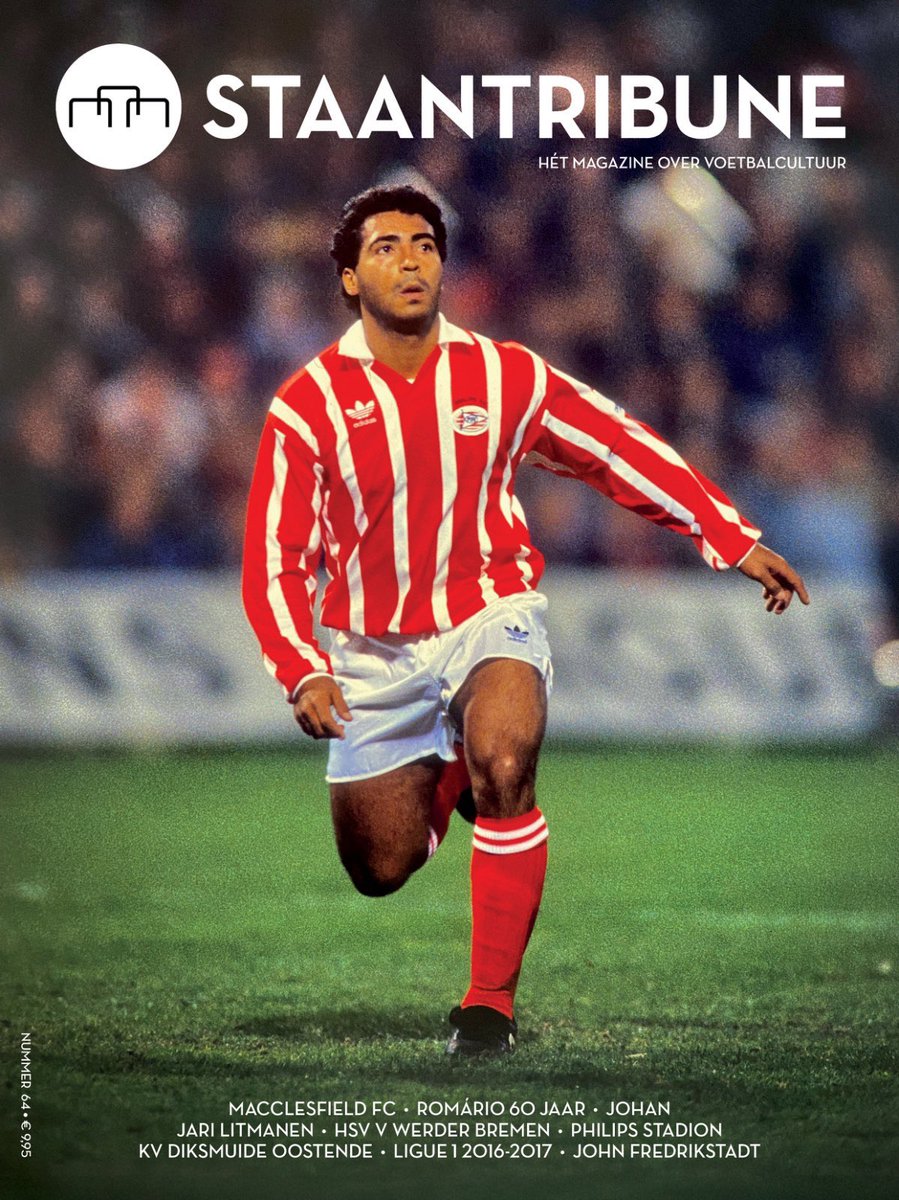 Nog 1️⃣ week ZONDER VERZENDKOSTEN ‼️

Pre-order tot en met dinsdag 27 januari en bespaar €3,95 portokosten!
➡️ staantribune.nl/shop/magazines…

In Staantribune 6️⃣4️⃣ (verschijnt rond 6-2) onder meer:
🇧🇷 Romário 
🧮 John Fredrikstadt
🇩🇪 Nordderby: HSV v Werder Bremen
🏰 Riber Castle
 🇧🇪 KV