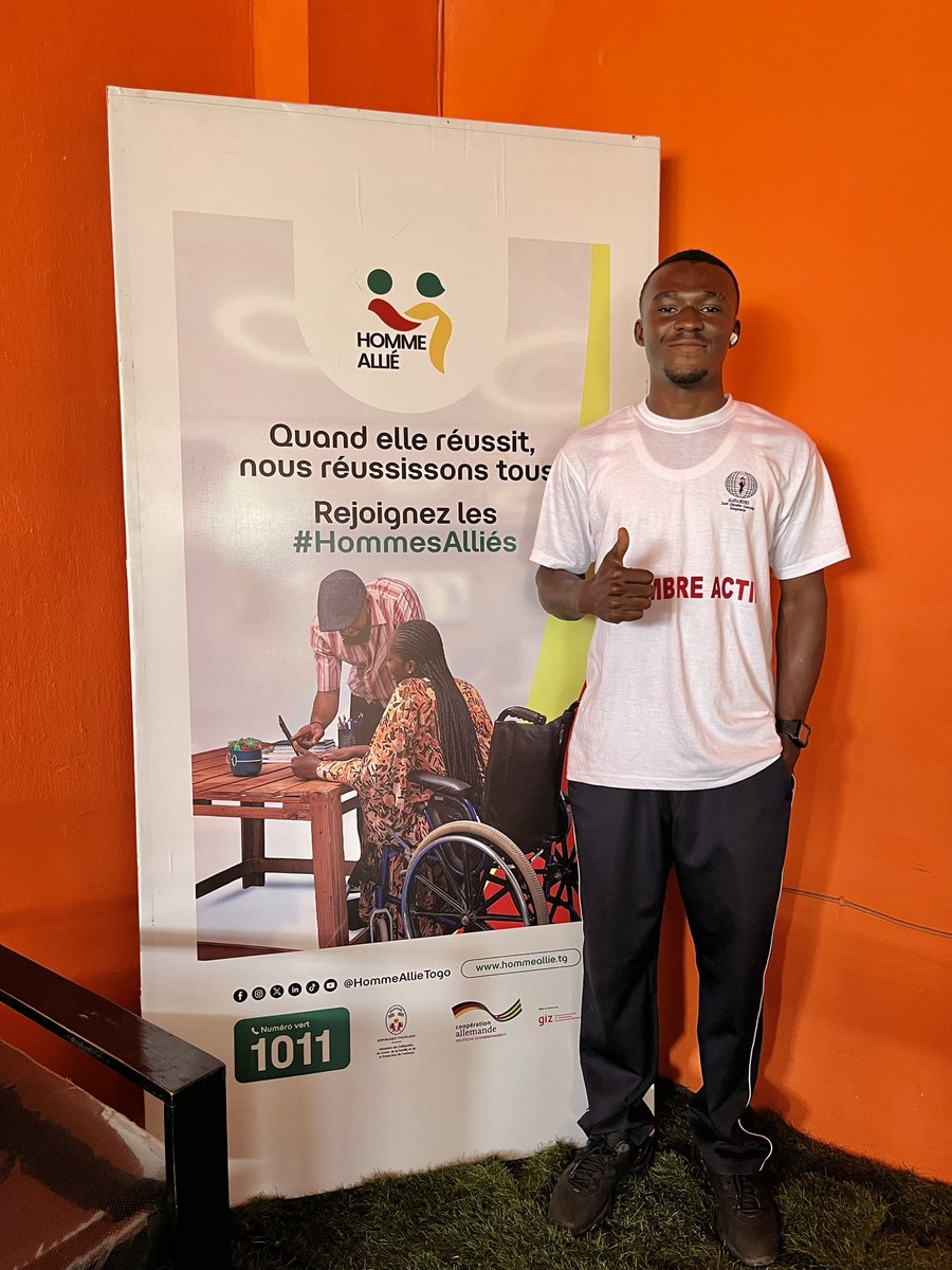 Le 17 janv. 2026, @alafia_jeunes a pris part à la #campagne nationale « Hommes Alliés », pour promouvoir l’emploi, l’#autonomisation des femmes et une #masculinité positive.
Engagés pour l’égalité, l’inclusion et le développement socio-économique. 
<a href="/HommeAllieTogo/">Homme Allié Togo</a> <a href="/OngAlafia/">ONG ALAFIA</a>