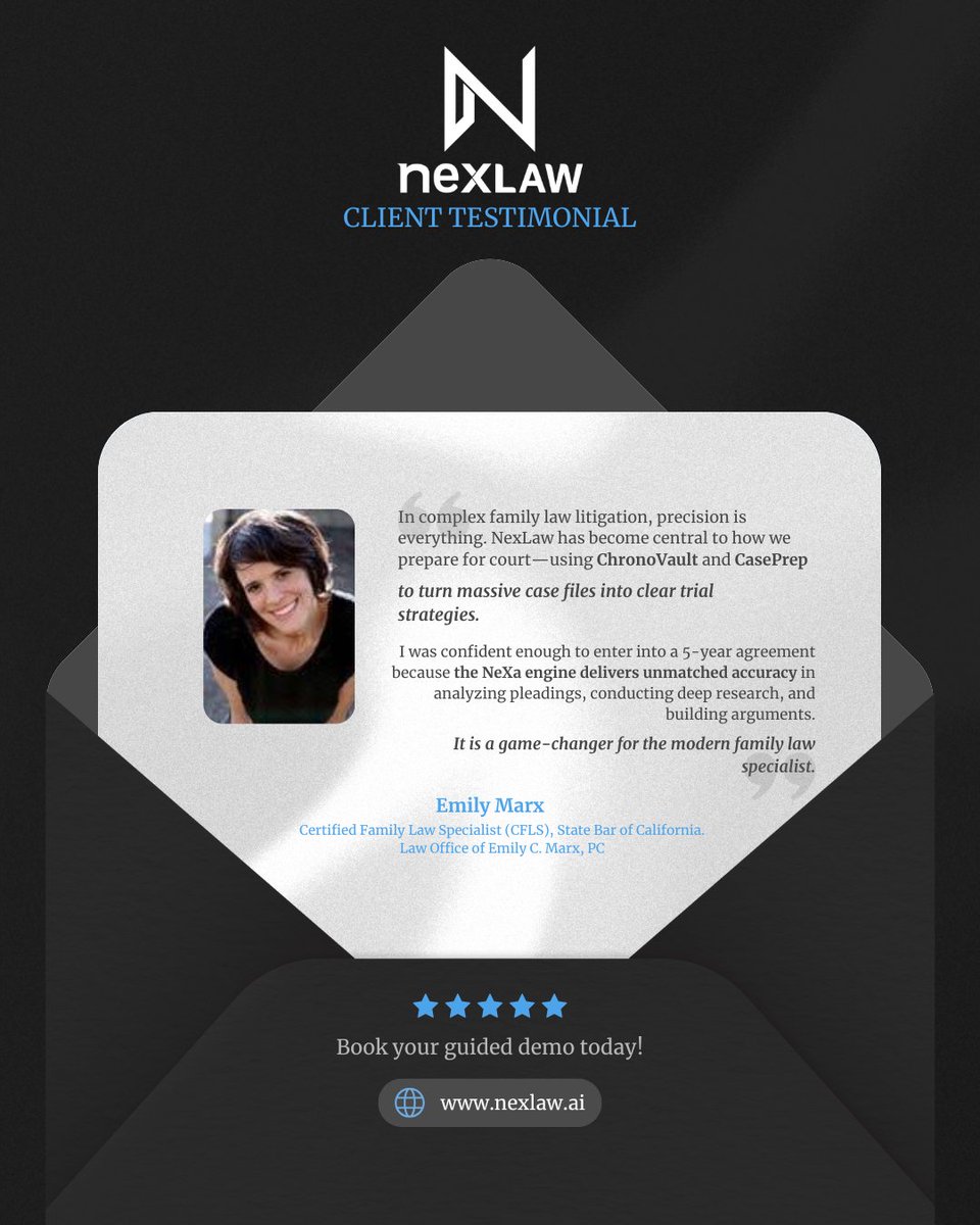 NexLaw AI tweet media