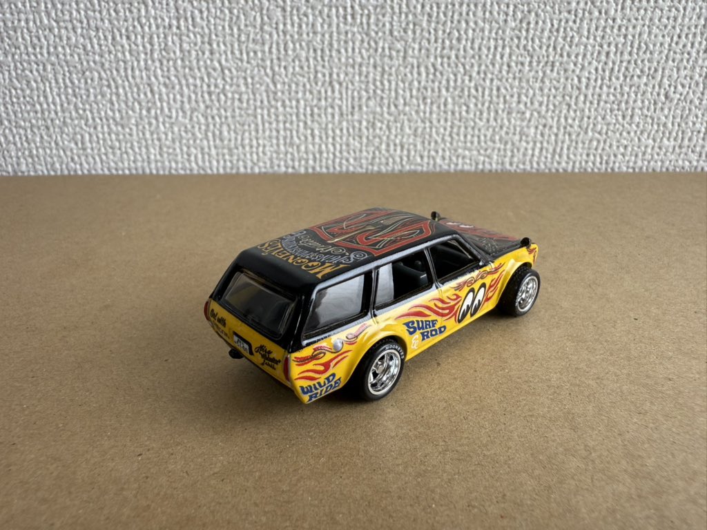 ミニカー1日1台紹介…Vol.17 今日はHot Wheels DATSUN 510 WAGONです