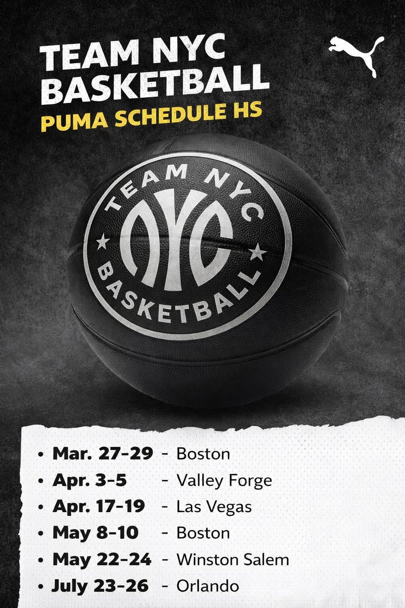 Team NYC puma tweet media