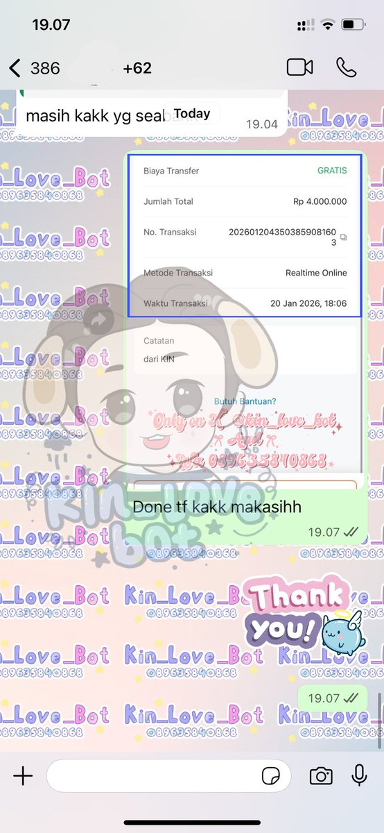 kin_love_bot's tweet photo. [2001] Testimoni Gestun Fresh Today 😘🤩

💰 Gestun Gopaylater 4.237.700 Get 4.000.000 🤑

Dapat diskon gede yah gusy ini 😋💓 buat yang mau gestun tokopedia bisa pake voucher yah, cair fast 🫶🏻 https://t.co/xL8DsWjsNR