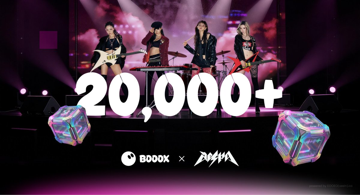 aespa x booox collab treasure chest has surpassed 20,000 reservations, with 72 hours left until it closes.
 booox.xyz/campaign