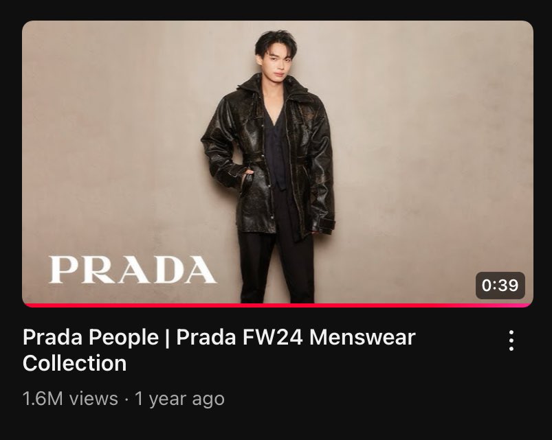 myyoursmile's tweet image. ปกคลิป 3 คอลแล้ว เริ่ดดดดสุบๆ สมมงบีเอลูกหลานมิวเซีย แดงไหน แดงสุดในมิลาน ✨

WIN PRADA FW26 ICONIC

#PRADAFW26xWIN
#PRADAFW26 #PRADA
#winmetawin