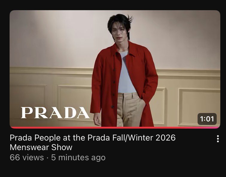 myyoursmile's tweet image. ปกคลิป 3 คอลแล้ว เริ่ดดดดสุบๆ สมมงบีเอลูกหลานมิวเซีย แดงไหน แดงสุดในมิลาน ✨

WIN PRADA FW26 ICONIC

#PRADAFW26xWIN
#PRADAFW26 #PRADA
#winmetawin