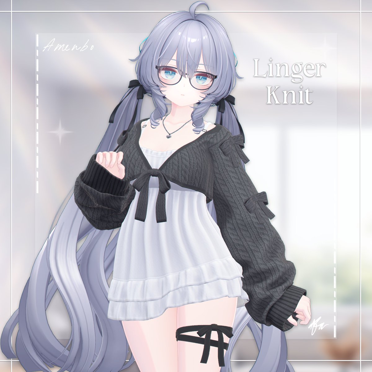 Linger Knit
URL: torp3434.booth.pm/items/7894523

🎁Follow + RPしてくれた方のなかで抽選で3名様に！
~ 01.25
当選者にはDMでお知らせします
#booth_pm #VRChat